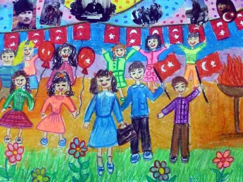 29 ekim cumhuriyet bayramı çizimleri kolay
