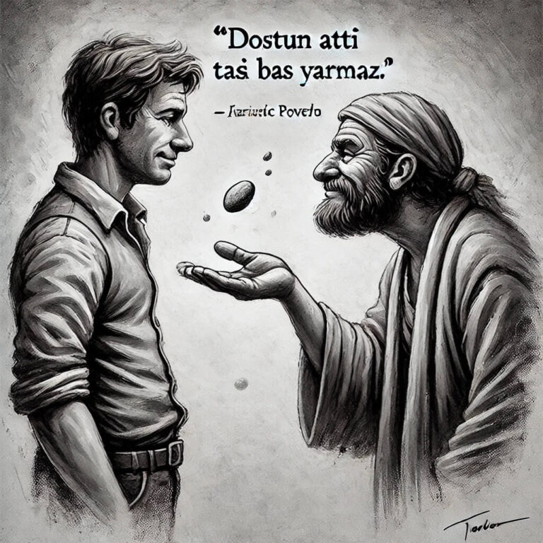 Dostun Attığı Taş Baş Yarmaz