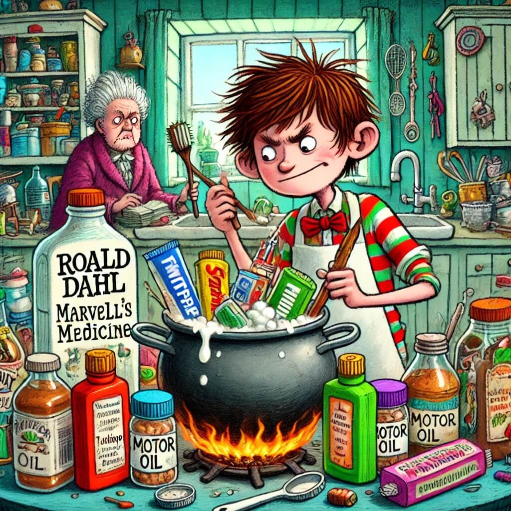 George'un Harika İlacı Kitap Özeti, Karakterler, Konusu, Roald Dahl