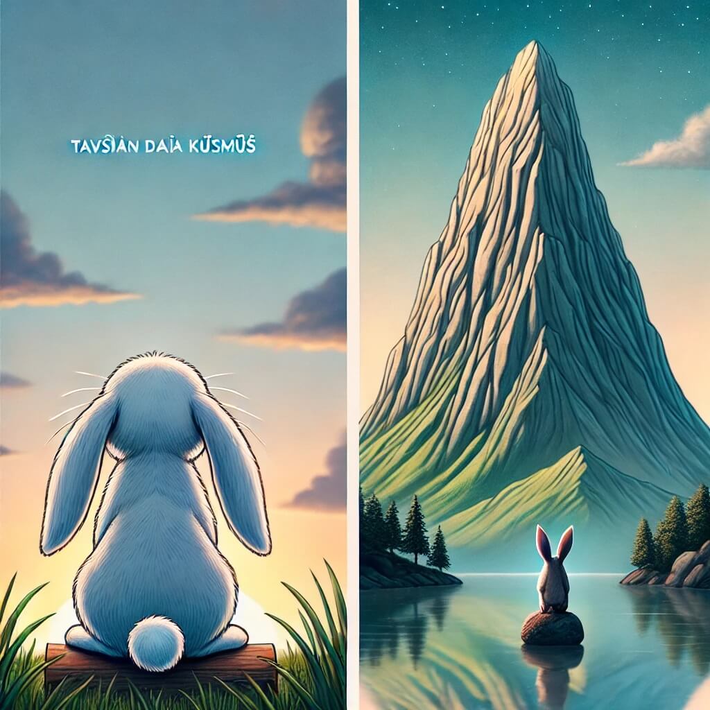 Tavşan Dağa Küsmüş Dağın Haber Olmamış Anlamı