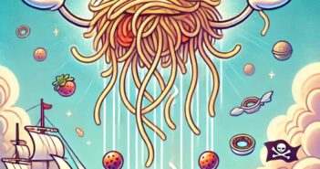 Uçan Spagetti Canavarının Kutsal Kitabı Kitap Özeti, Konusu, Karakterler, Bobby Henderson Uçan Spagetti Canavarının Kutsal Kitabı Kitap Özeti, Konusu, Karakterler, Bobby Henderson