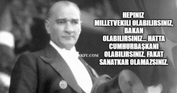 "Hepiniz milletvekili olabilirsiniz, bakan olabilirsiniz" Sözünün Anlamı