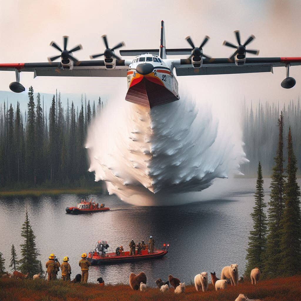 Be-200 Amfibi Yangın Söndürme Uçağı