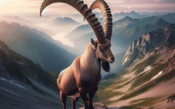 Çengel boynuzlu dağ keçisi (Rupicapra pyrenaica)