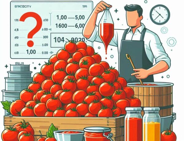 1 Kilo Salça İçin Ne Kadar Domates Gerekir