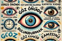 Göz İle İlgili Deyimler ve Anlamları Açıklamaları, İçinde Göz Geçen Deyim
