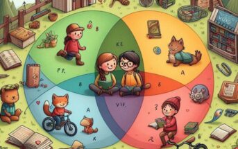 İlkokul Öğrencilerine Venn Diyagramı