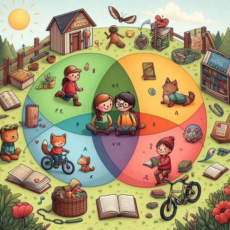 İlkokul Öğrencilerine Venn Diyagramı