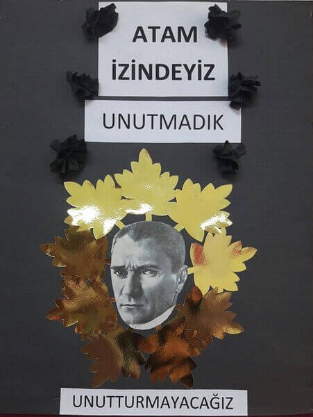 10 Kasım İle İlgili Pano Çalışmaları