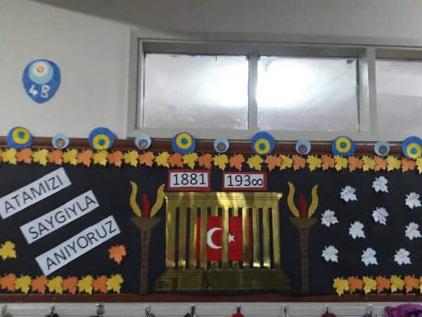 10 Kasım İle İlgili Pano Çalışmaları
