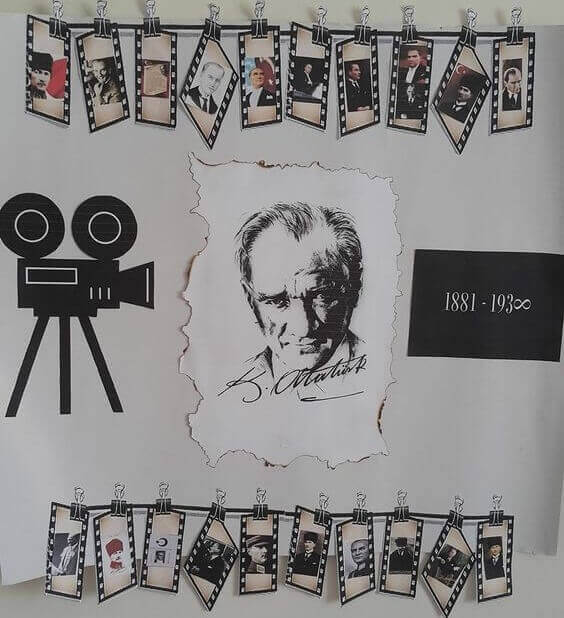 10 Kasım İle İlgili Pano Çalışmaları