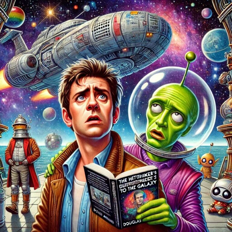 Otostopçunun Galaksi Rehberi Kitap Özeti Karakterler, Douglas Adams