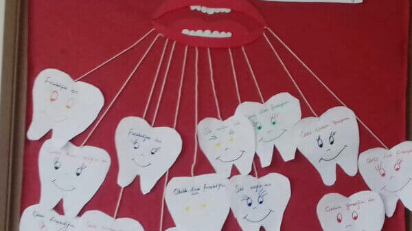 Ağız ve Diş Sağlığı Haftası Pano Çalışmaları