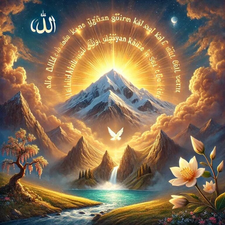 Allah İle İlgili Atasözleri Deyimler ve Anlamları  Açıklamaları, Allah Hakkında