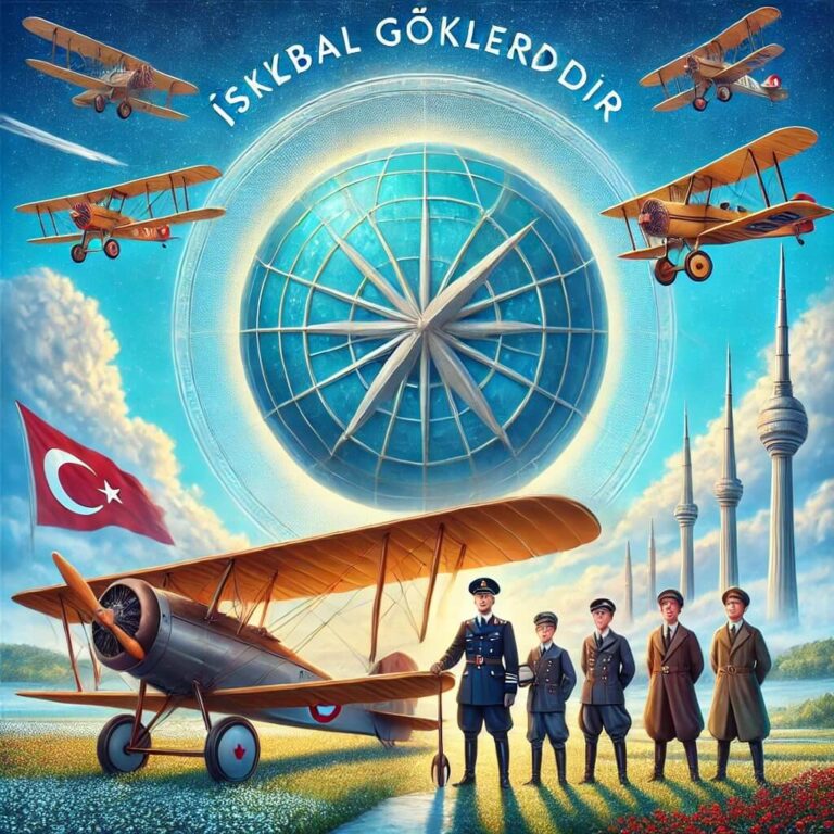 İstikbal Göklerdedir İle İlgili Kompozisyon, Yazı Örneği