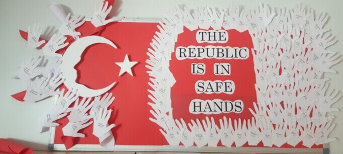 29 Ekim Cumhuriyet Bayramı Pano Çalışmaları Örnekleri