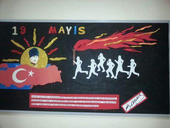 19 Mayıs Pano Örnekleri