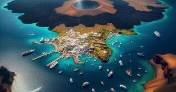 Nea Kameni Nerededir? Santorini’nin Aktif Volkanik Adası ve Büyüleyici Tarihi Nea Kameni