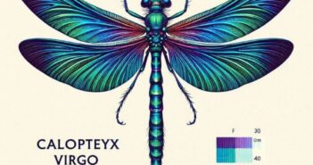 Güzel Kızböceği (Calopteryx virgo)