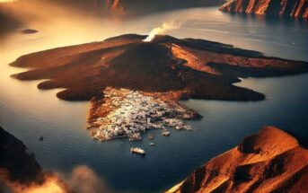 Santorini Yanardağı