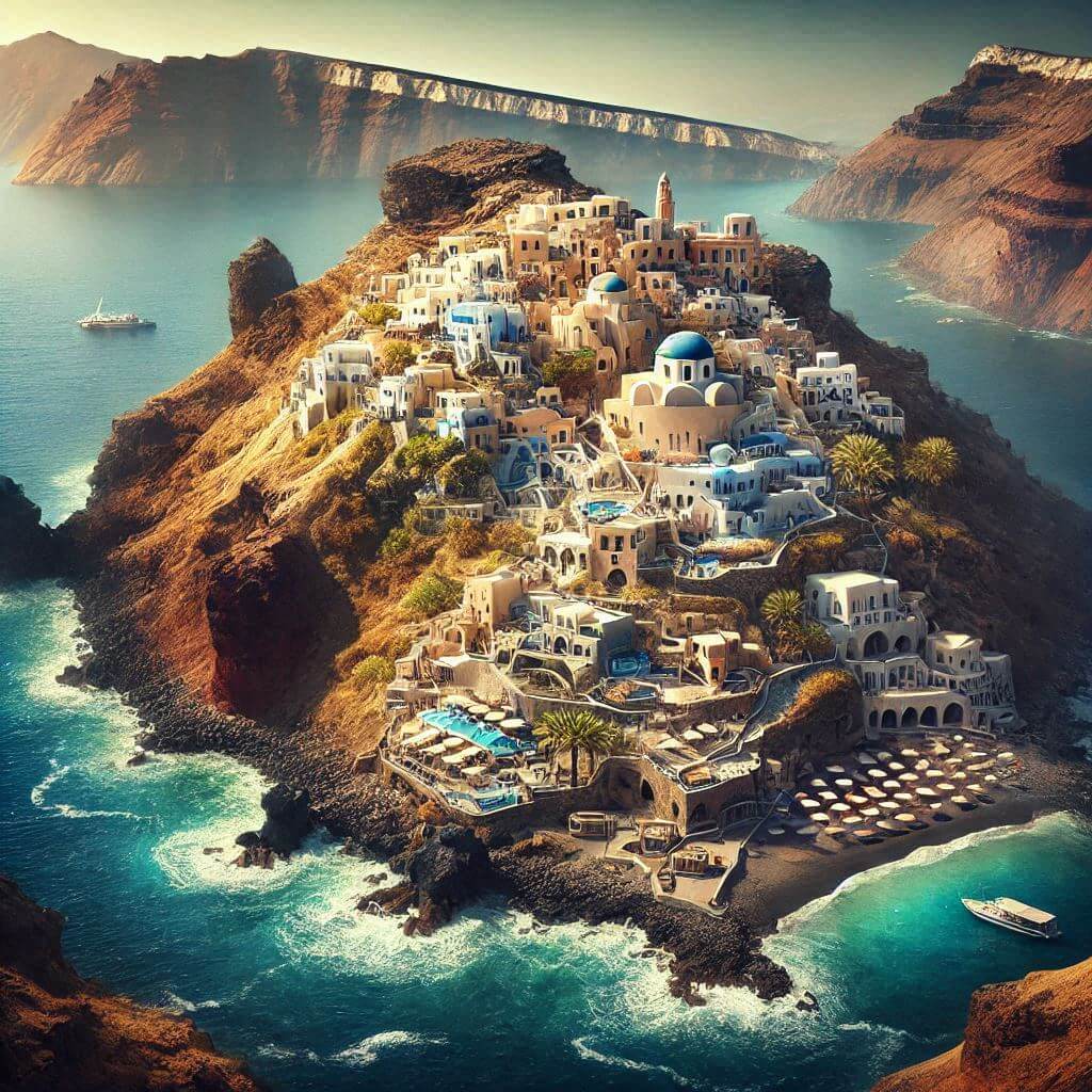 Santorini Adası'nın Jeolojik Yapısı Nasıldır? Volkanik Geçmiş ve Dinamik Yapısı