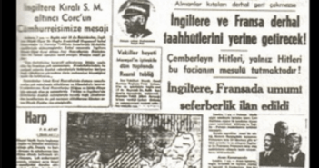 Türkiye’nin II. Dünya Savaşı’ndaki Duruşu ve Savaşın Ekonomik Etkileri İkinci Dünya Savaşının başlamasını bildiren Ulus Gazetesi