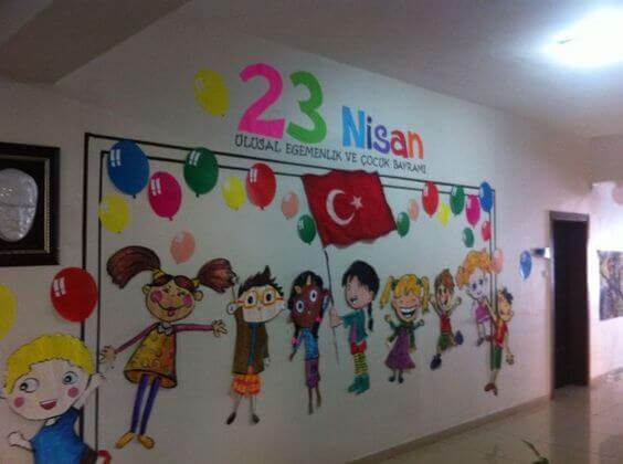 23 Nisan Pano Çalışmaları
