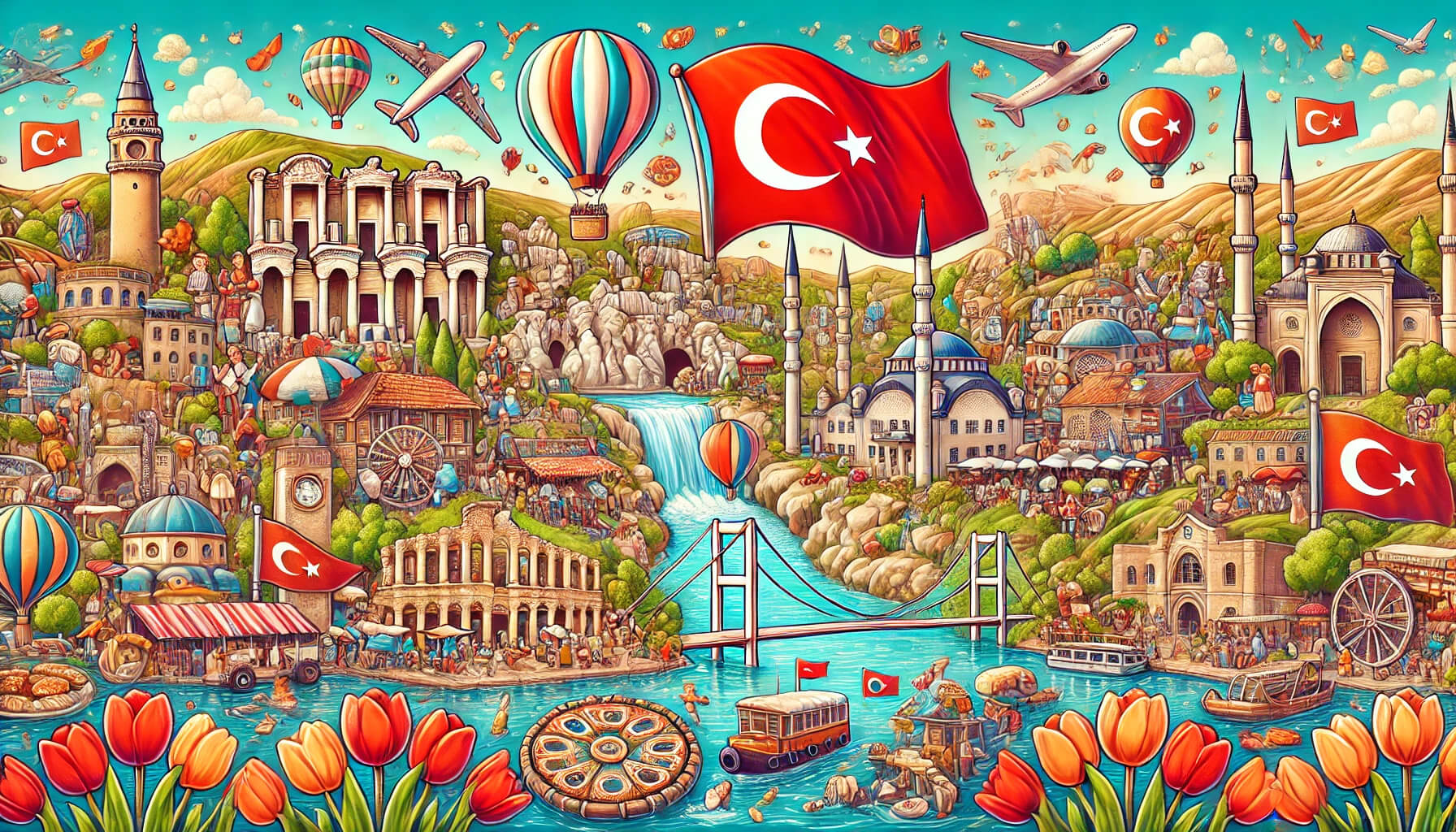 Turizm Haftası (15 ile 22 Nisan) Turizmin ve Turistlerin Önemi İle İlgili Yazı