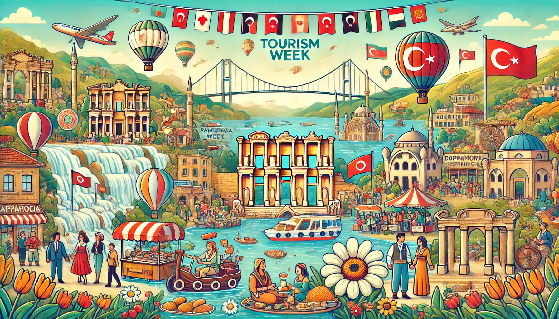 Turizm Haftası, Turizm ve Turistler İle İlgili Kompozisyon, Yazı Örneği