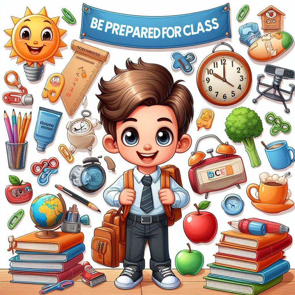 Be prepared for class
