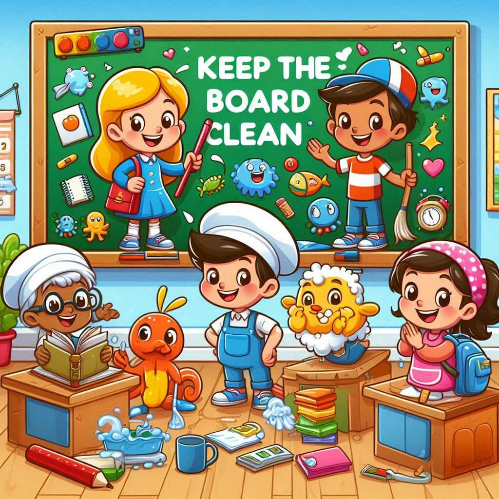 Keep the board clean