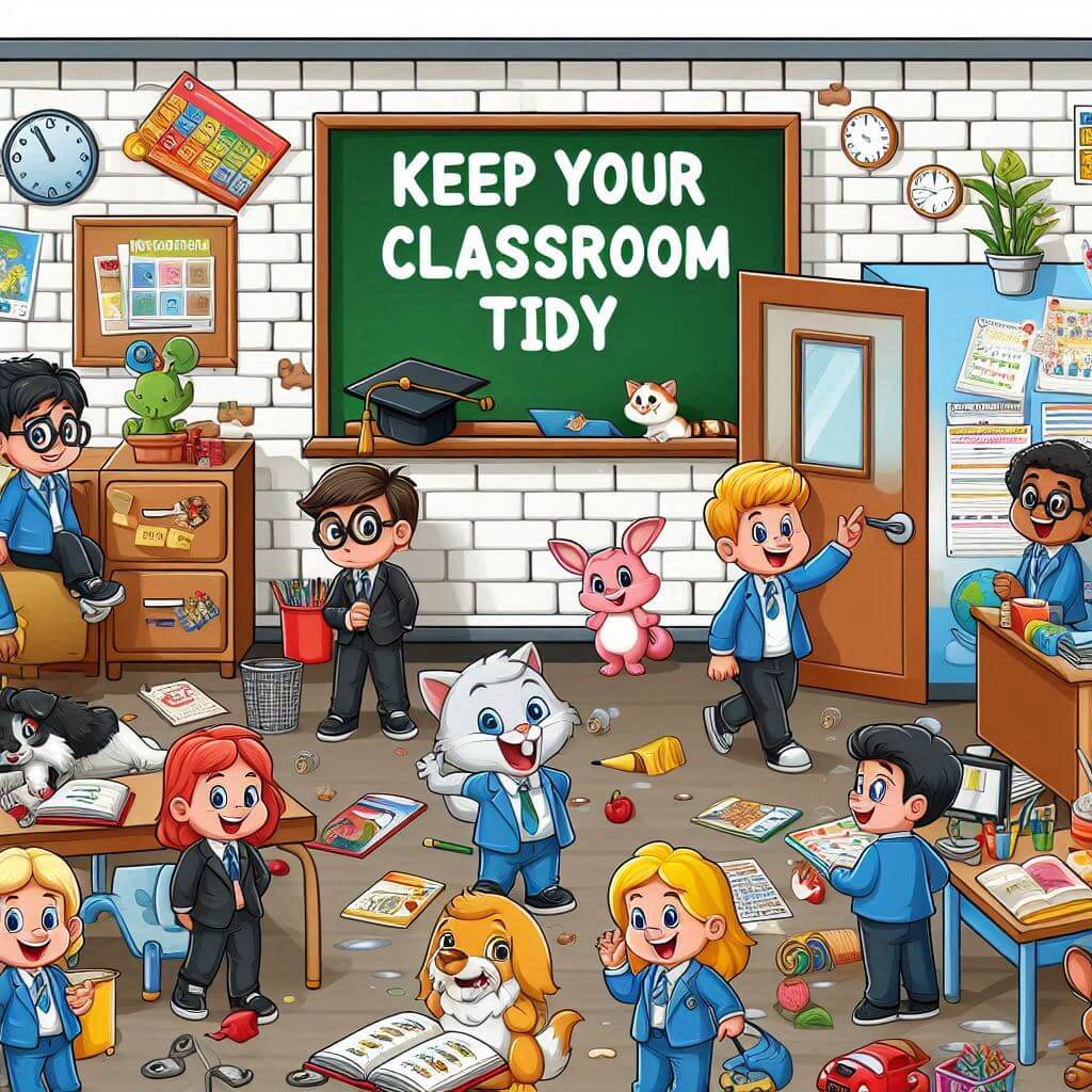 Keep your classroom tidy