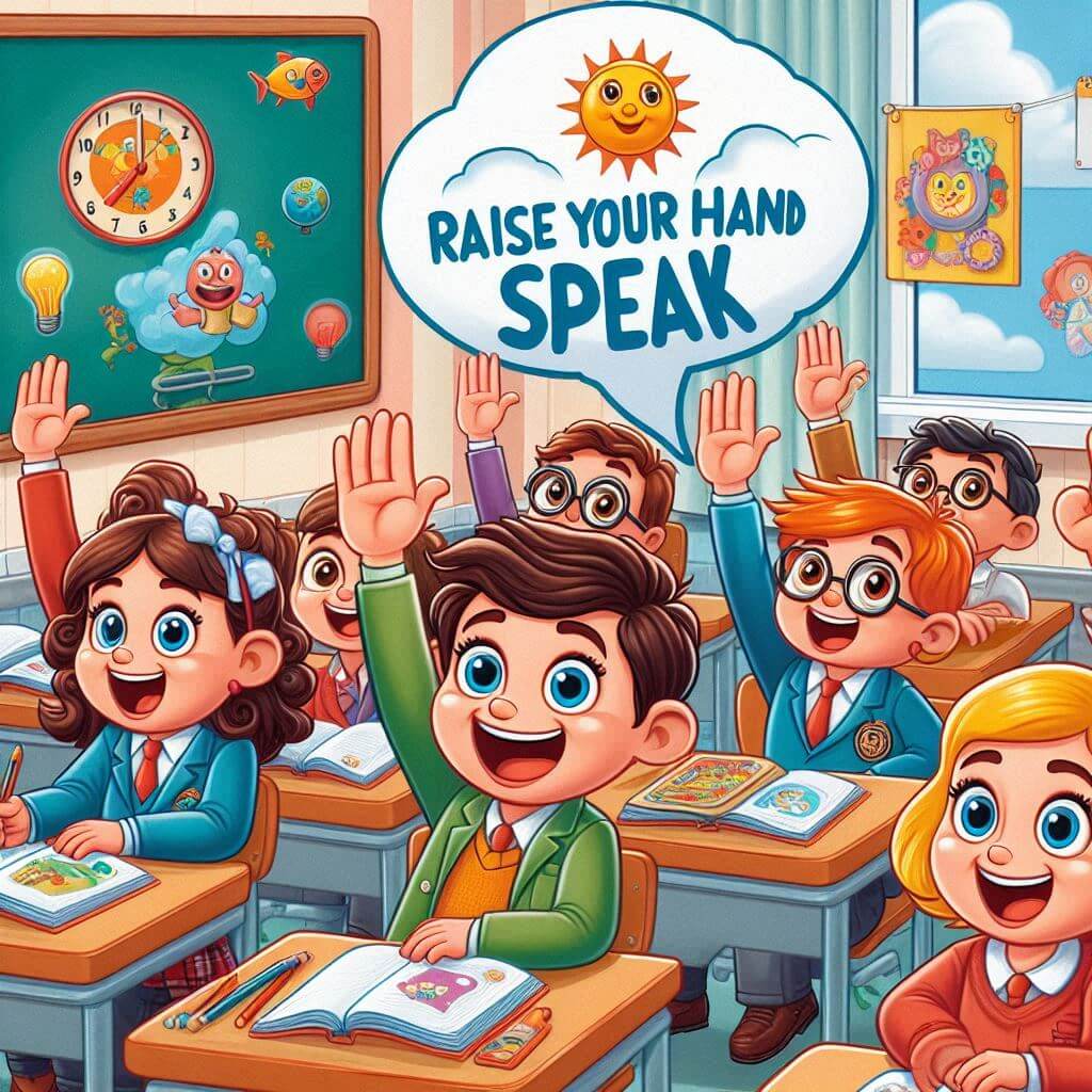 Raise your hand to speak