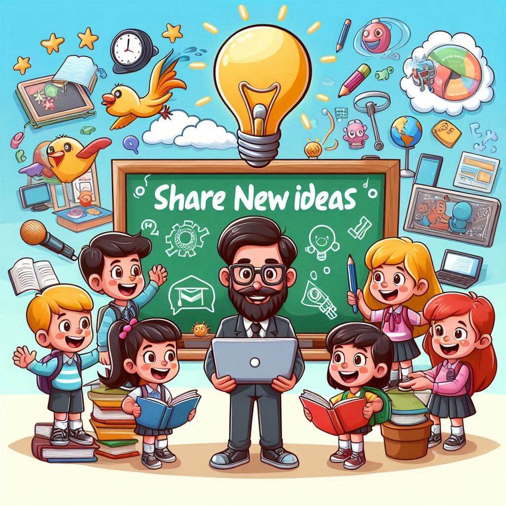 Share new ideas