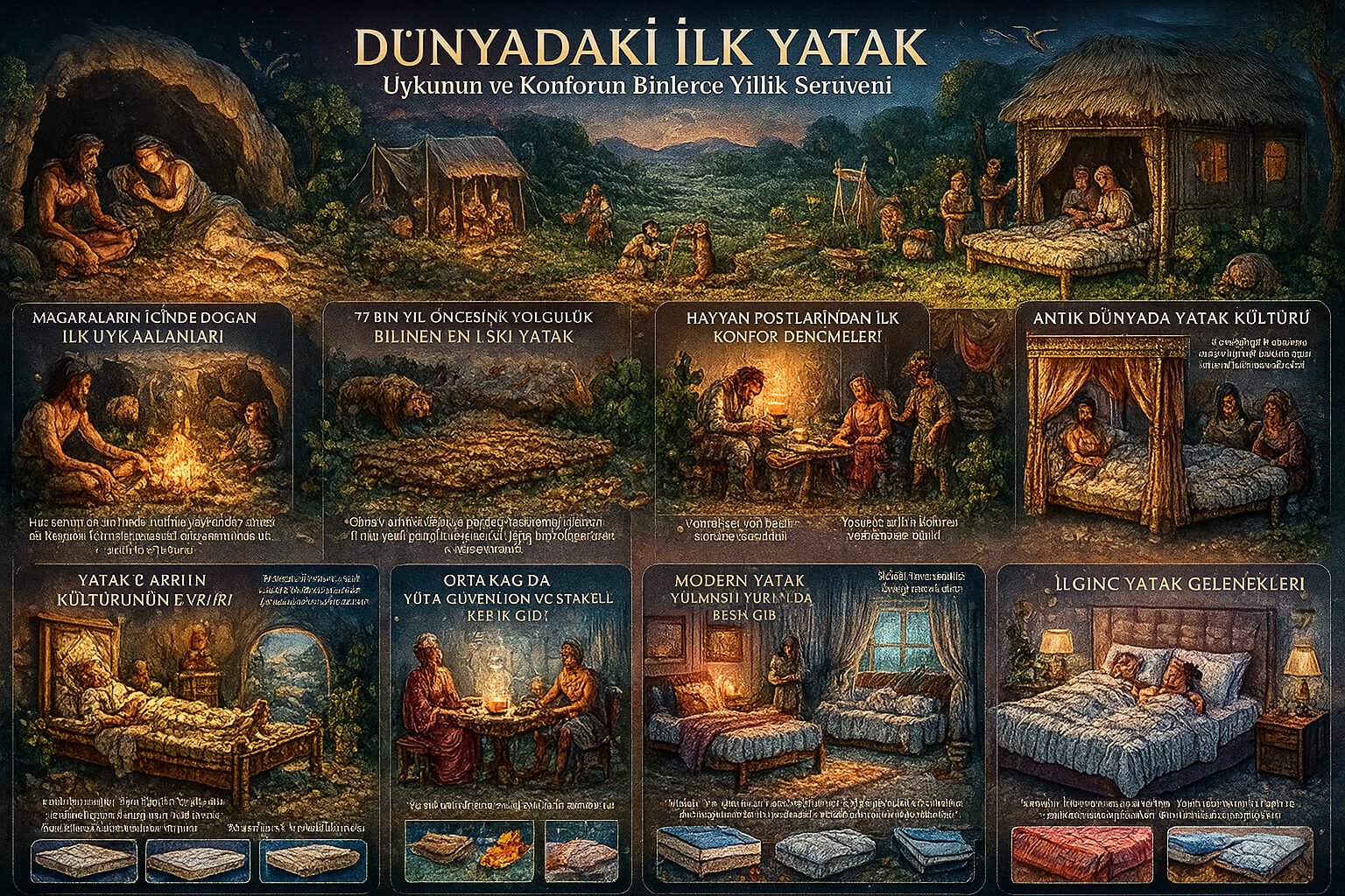 Dünyadaki İlk Yatak