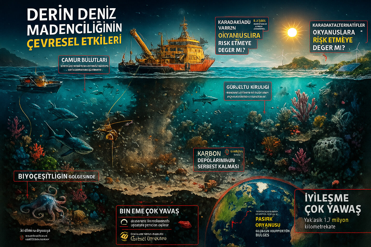 Derin Deniz Madenciliğinin Çevresel Etkileri