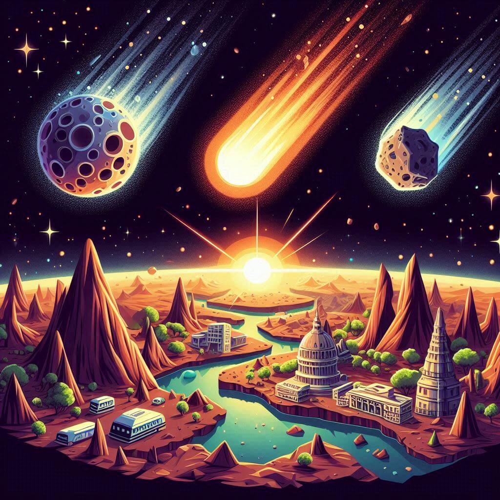 Kuyruklu Yıldız, Asteroid ve Meteor Arasındaki Farklar Nelerdir