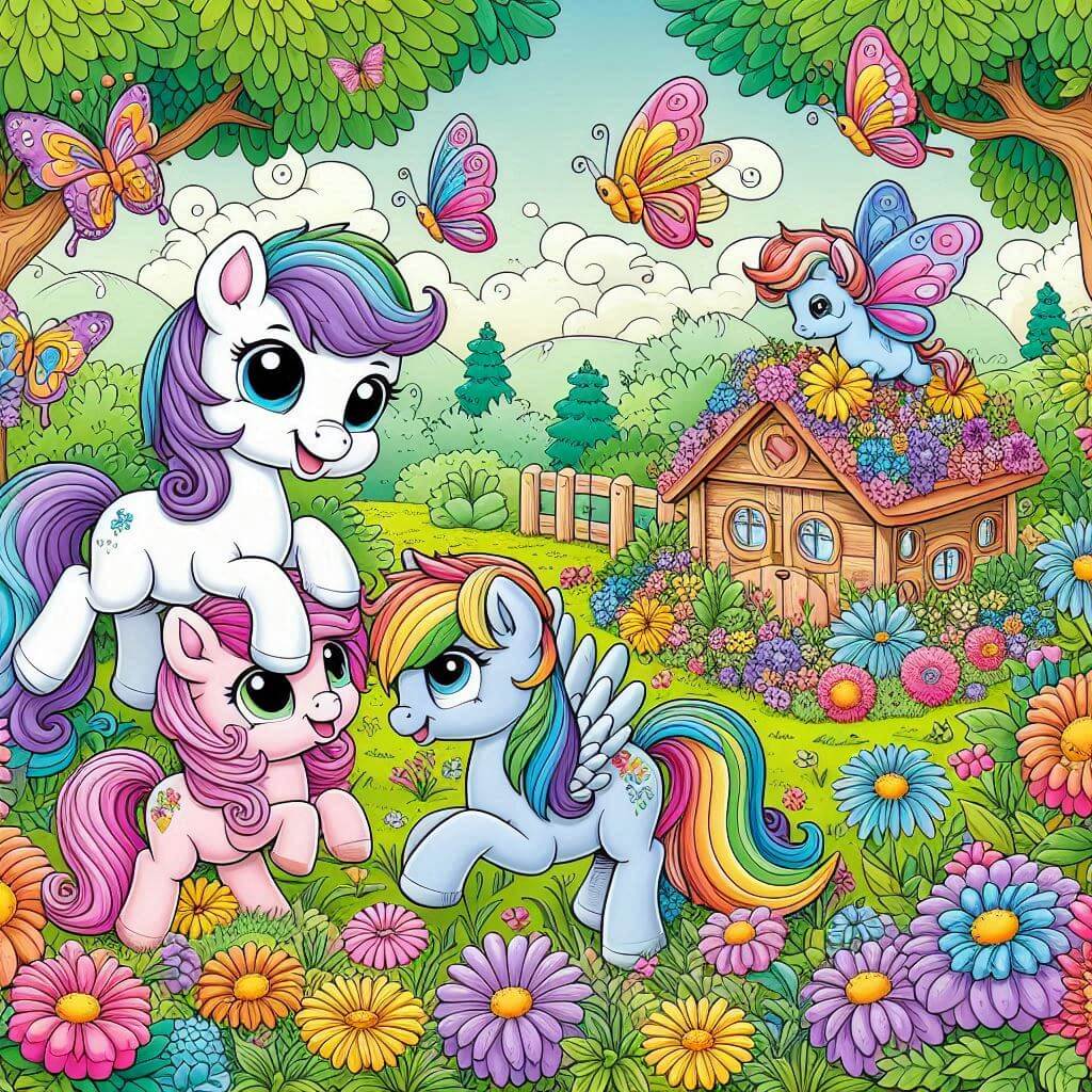 My Little Pony Boyama Sayfaları