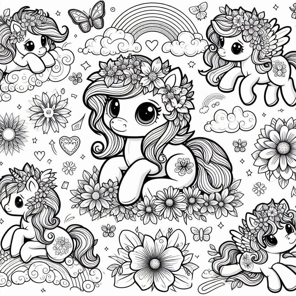 My Little Pony Boyama Sayfaları