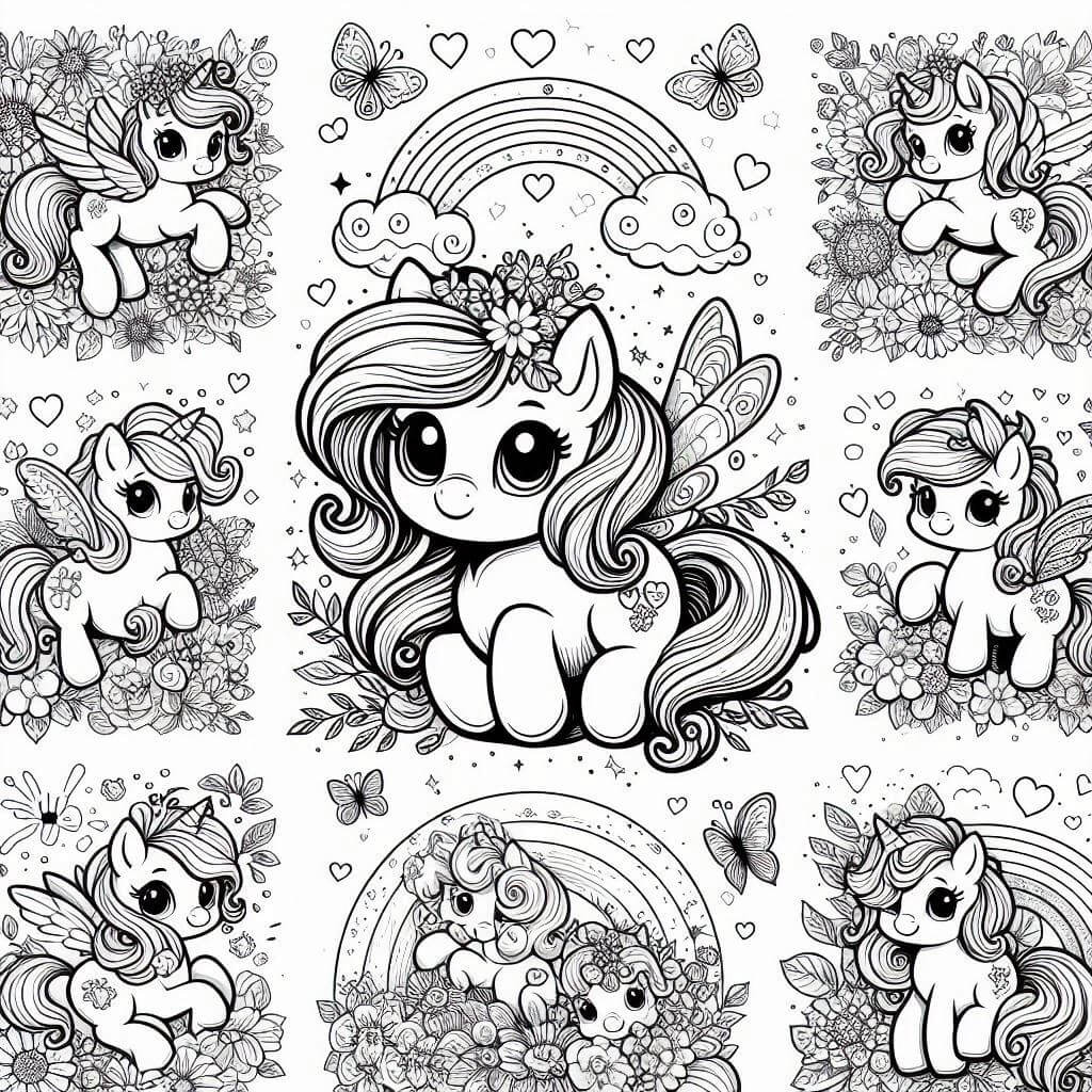 My Little Pony Boyama Sayfaları