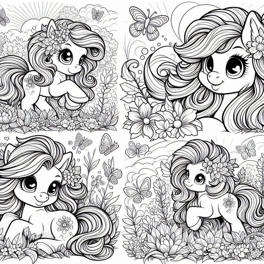 My Little Pony Boyama Sayfaları