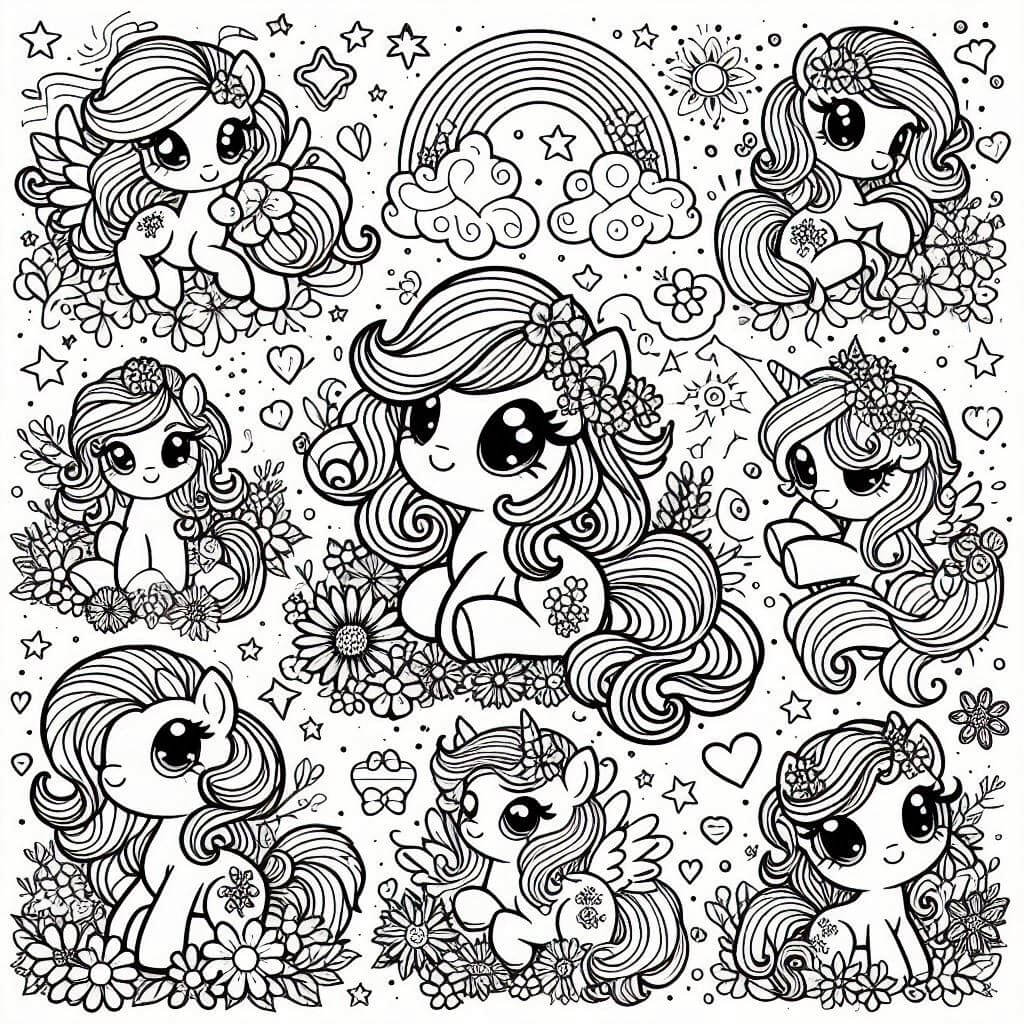 My Little Pony Boyama Sayfaları