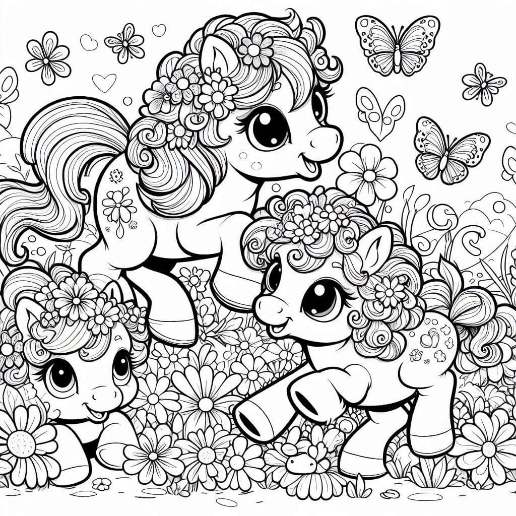 My Little Pony Boyama Sayfaları