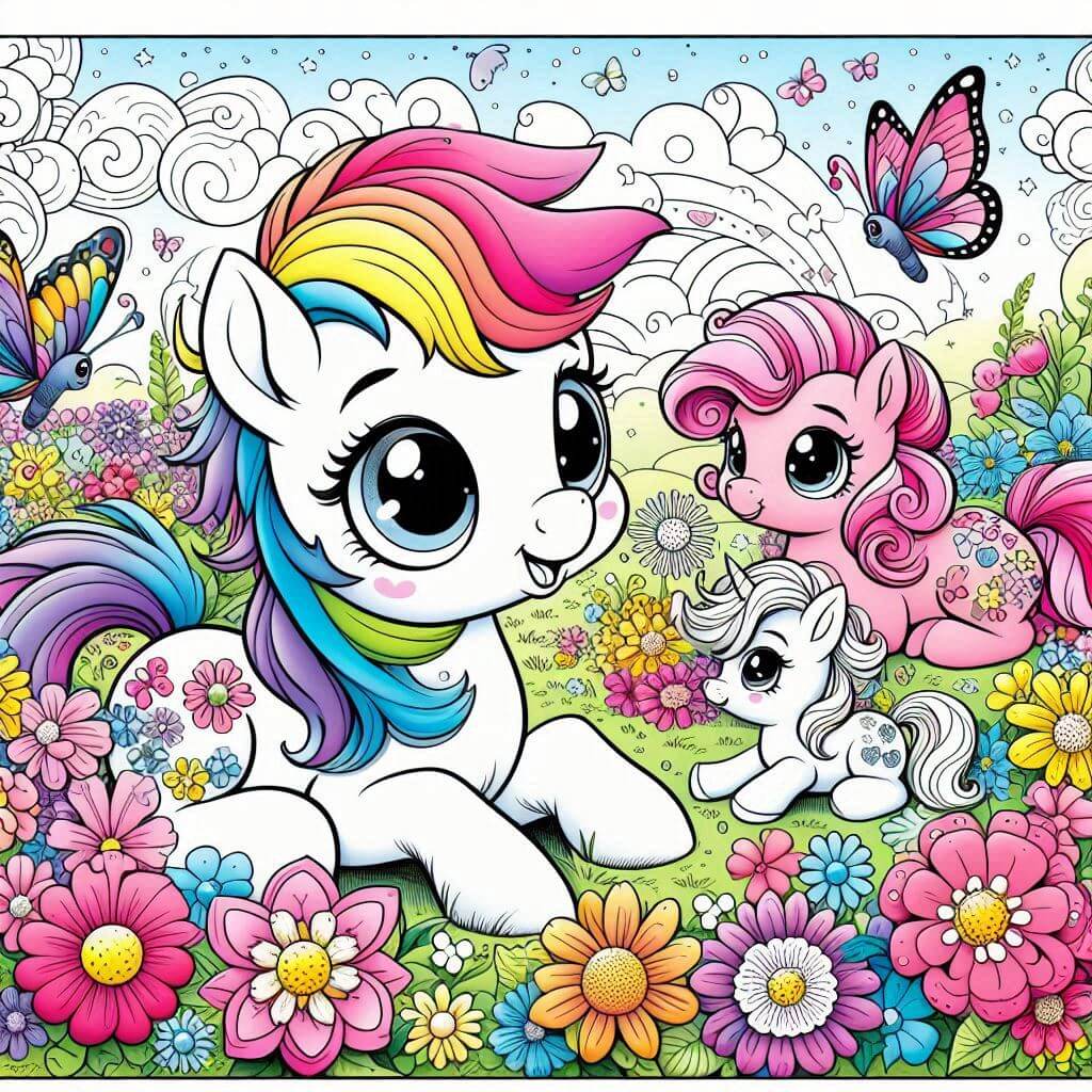 My Little Pony Boyama Sayfaları