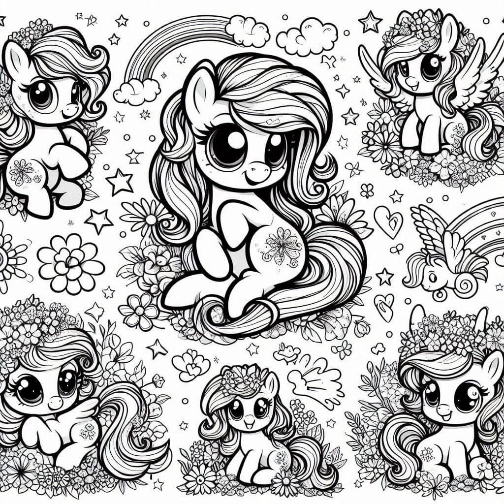 My Little Pony Boyama Sayfaları