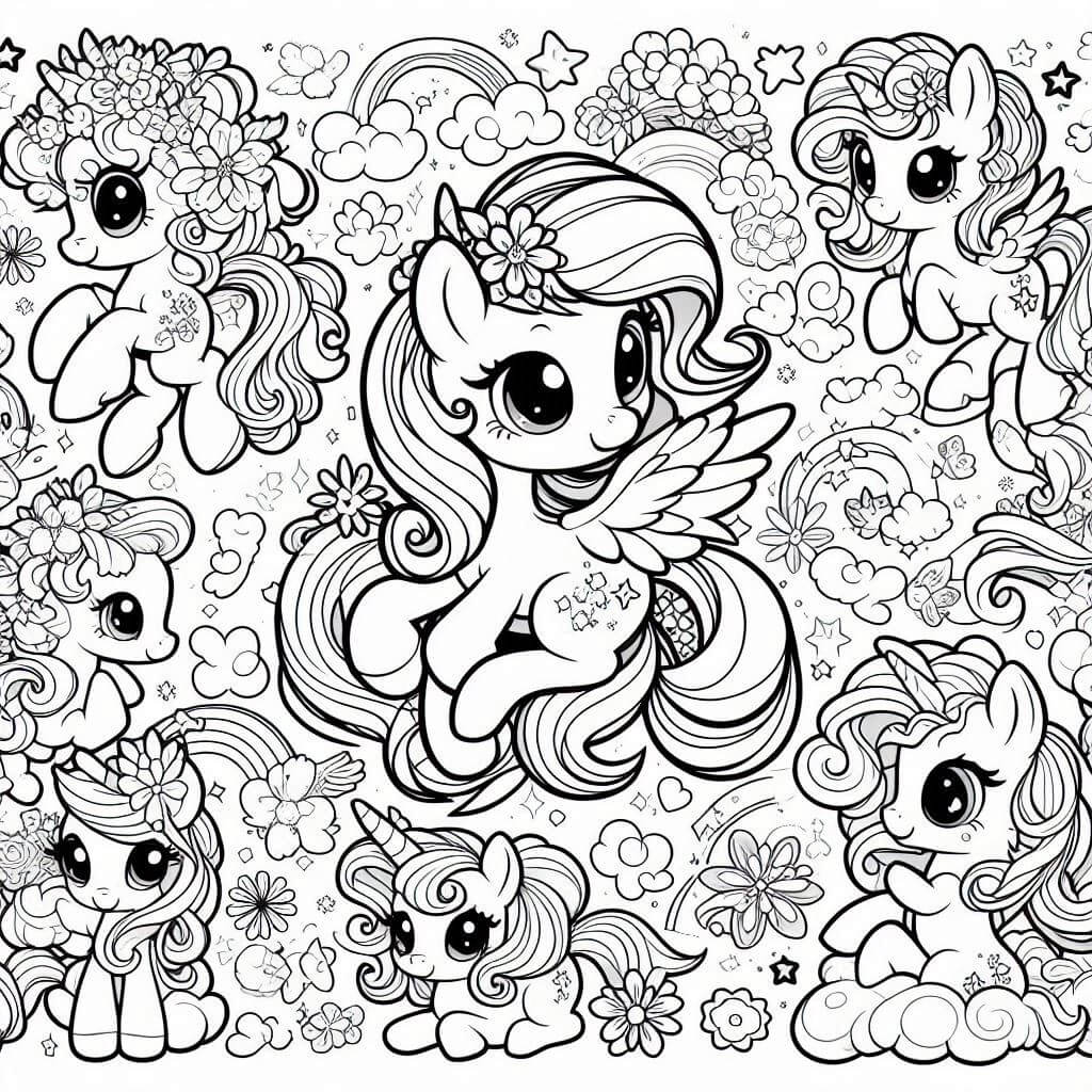 My Little Pony Boyama Sayfaları