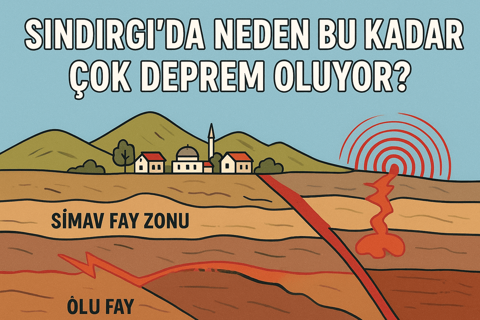 Sındırgı’da Neden Bu Kadar Çok Deprem Oluyor? Bilimsel Nedenler ve Jeolojik Hikâye