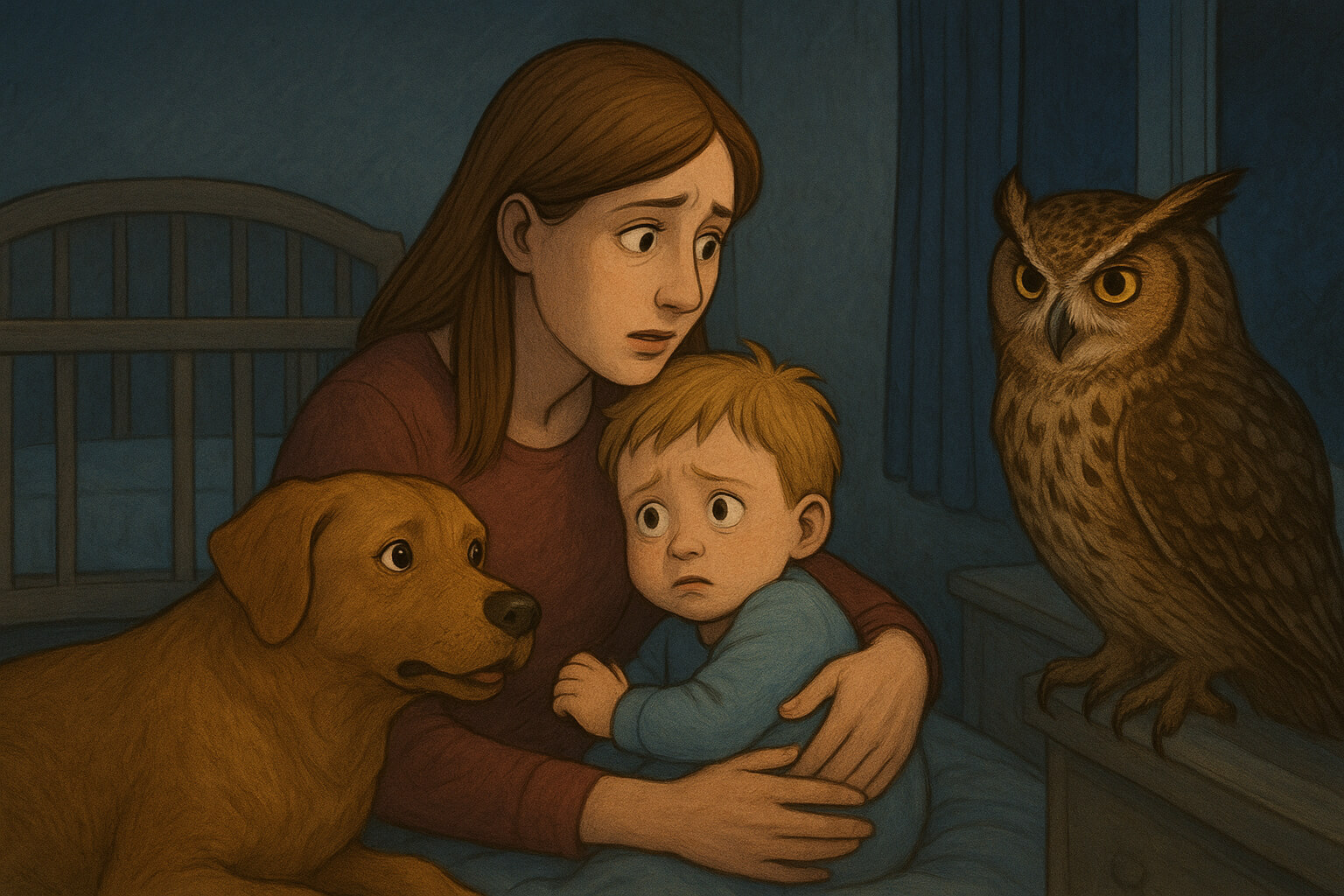 Köpeğin Her Gece Bebeğin Odasına Neden Gittiğini Öğrenmek İsteyen...