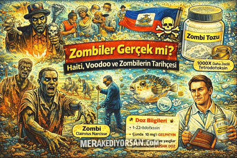 Zombilerin Tarihi, Haiti'de Varlığı İddia Edilen Zombiler Gerçek Mi?